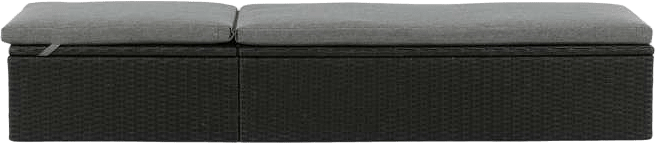 Quad Solsäng, från Venture Home, i färgen black.