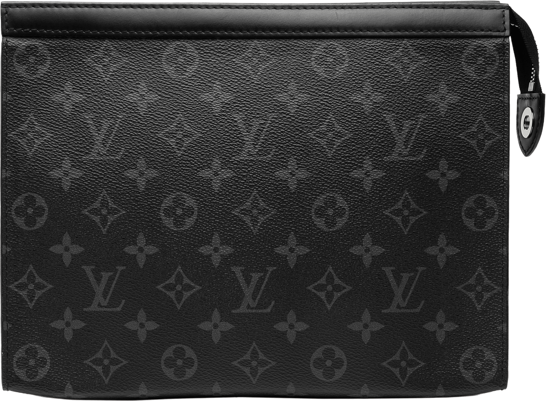 Louis Vuitton Monogram Eclipse Pochette Voyage Mm, från Luxclusif, i färgen black.