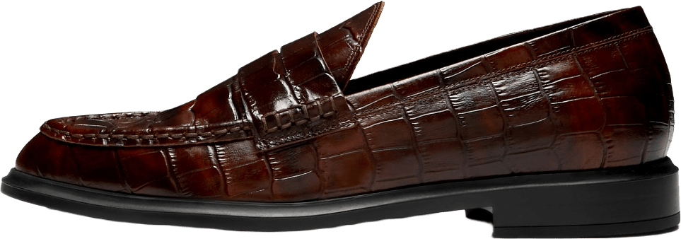 Läder Loafers