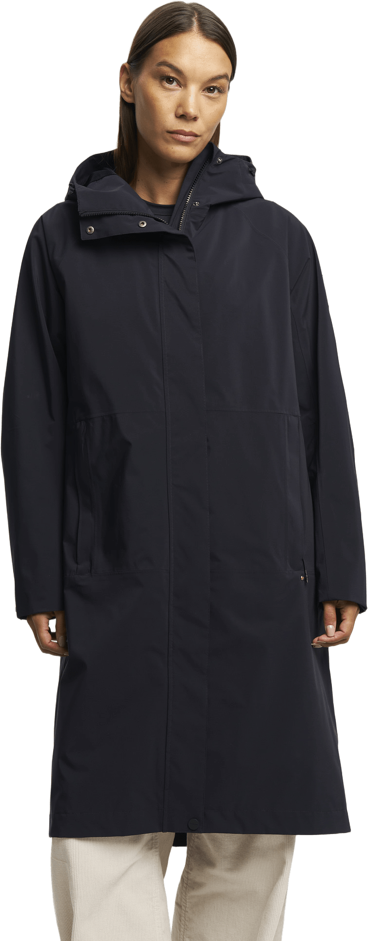 Mable Parka Women, från Tenson, i färgen svart.