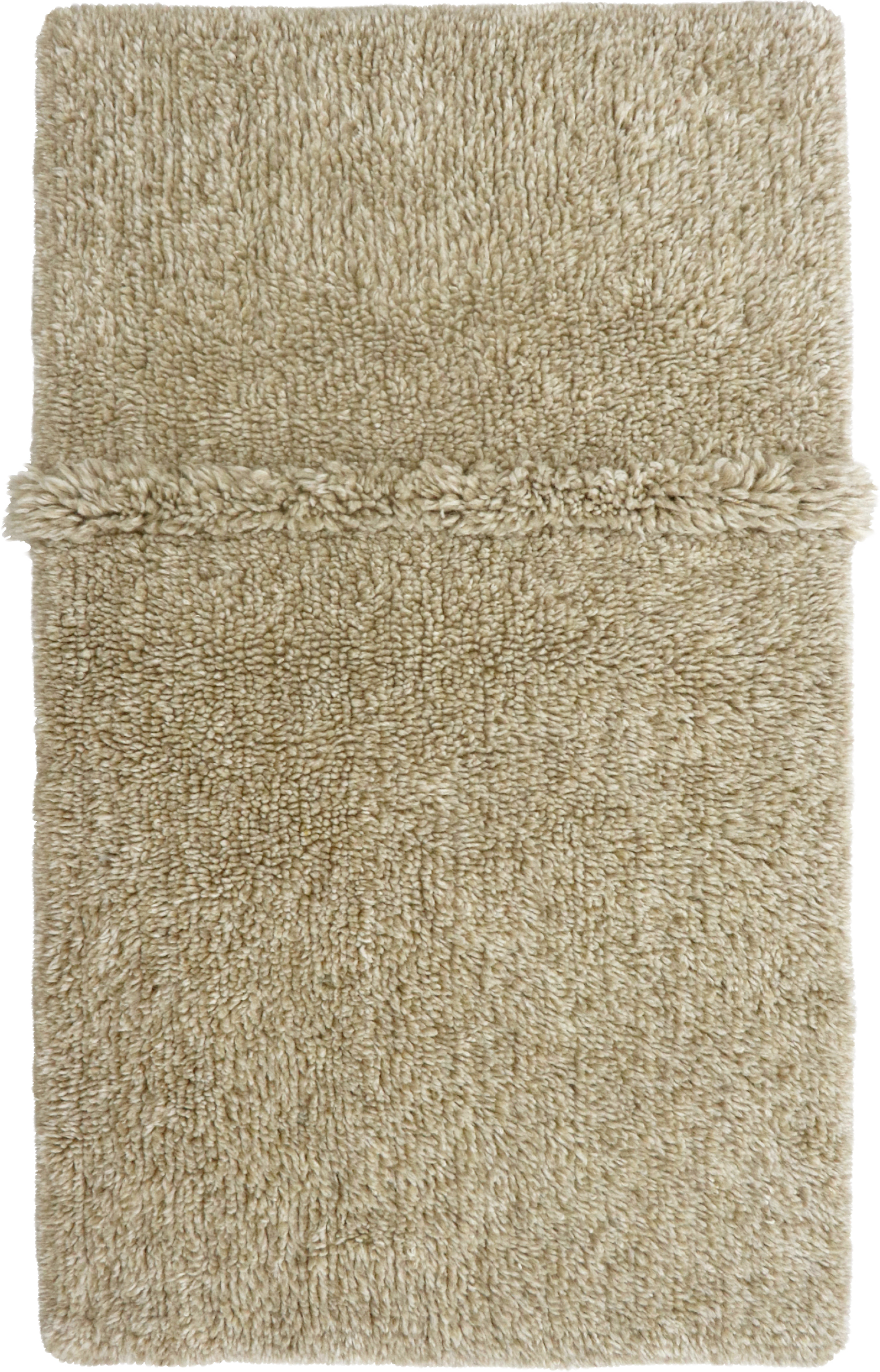 Tvättbar Ullmatta Woolable Tundra, från LORENA CANALS, i färgen blended sheep beige.