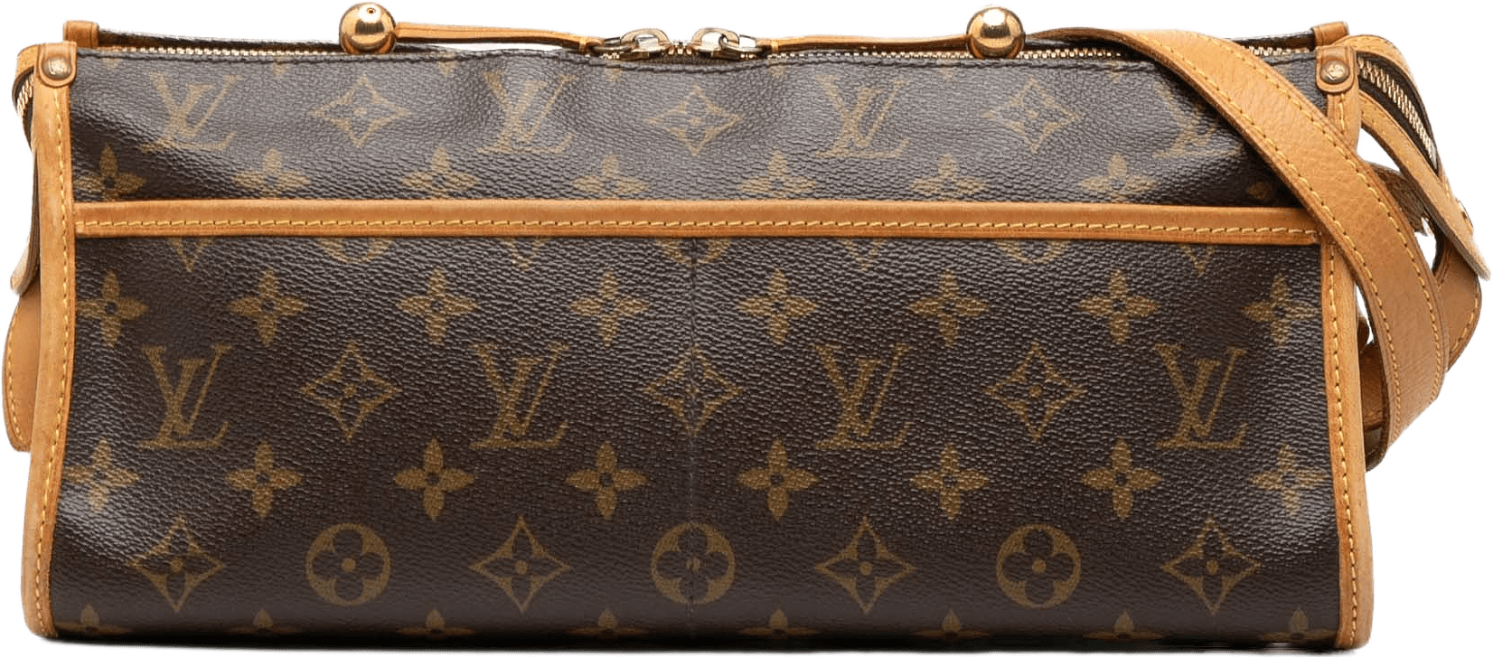 Louis Vuitton Monogram Popincourt Long, från Luxclusif, i färgen brown.