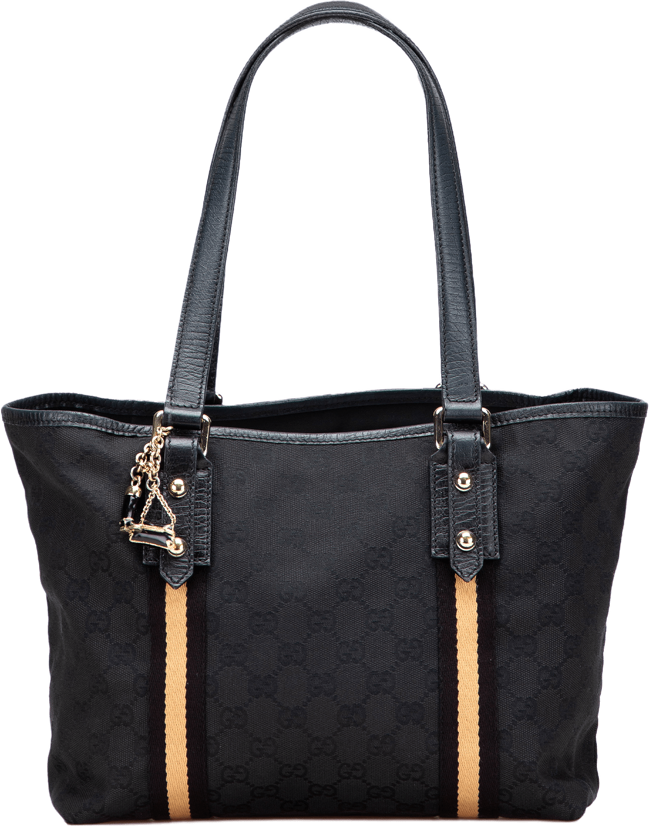 Gucci Gg Canvas Jolicoeur Tote, från Luxclusif, i färgen black.