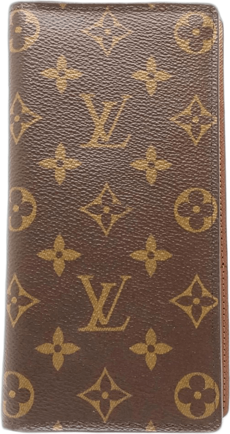Louis Vuitton Monogram Brazza Wallet, från Luxclusif, i färgen brown.