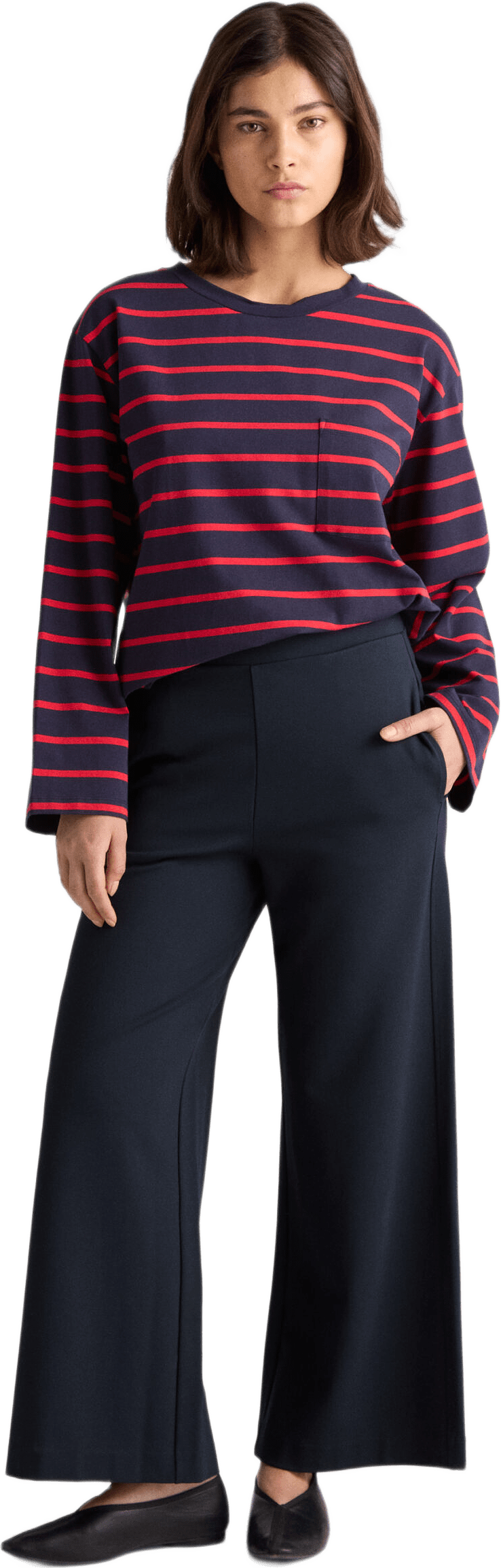 Lottie Pants - Midnight, från Residus, i färgen blue.