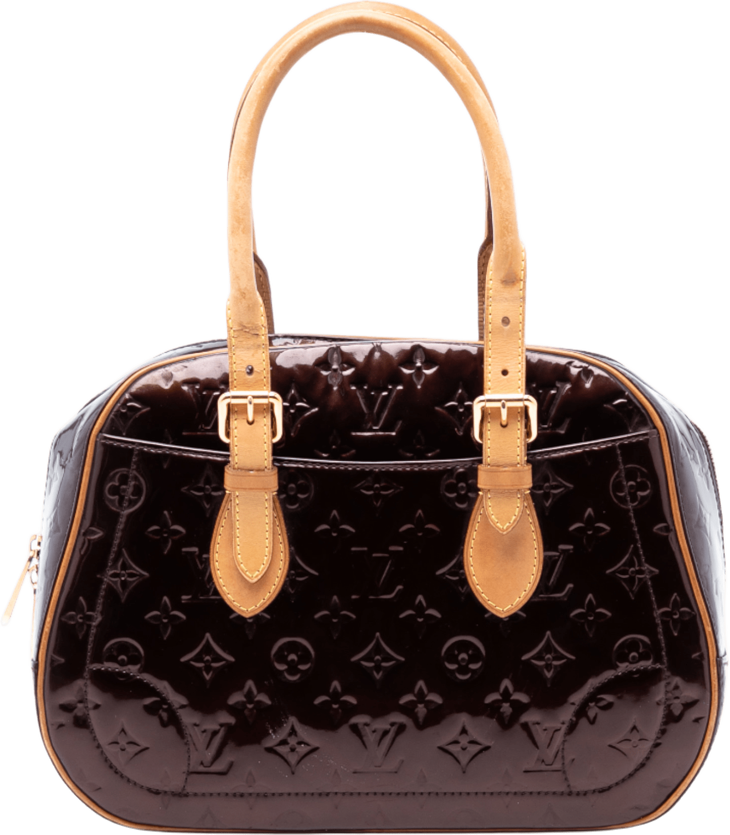 Louis Vuitton Monogram Vernis Summit Drive, från Luxclusif, i färgen purple.