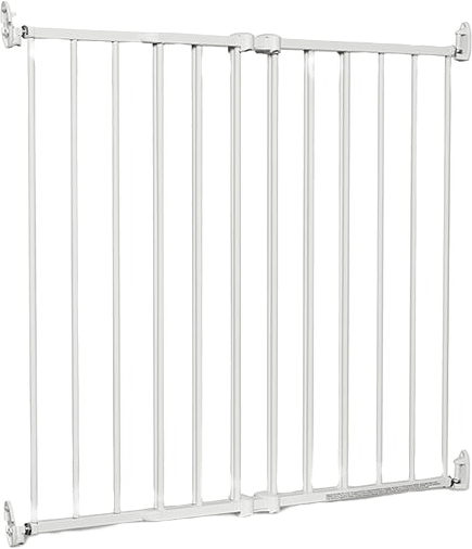 Skruvgrind Safetygate Elliot, från HomeSafety, i färgen vit.