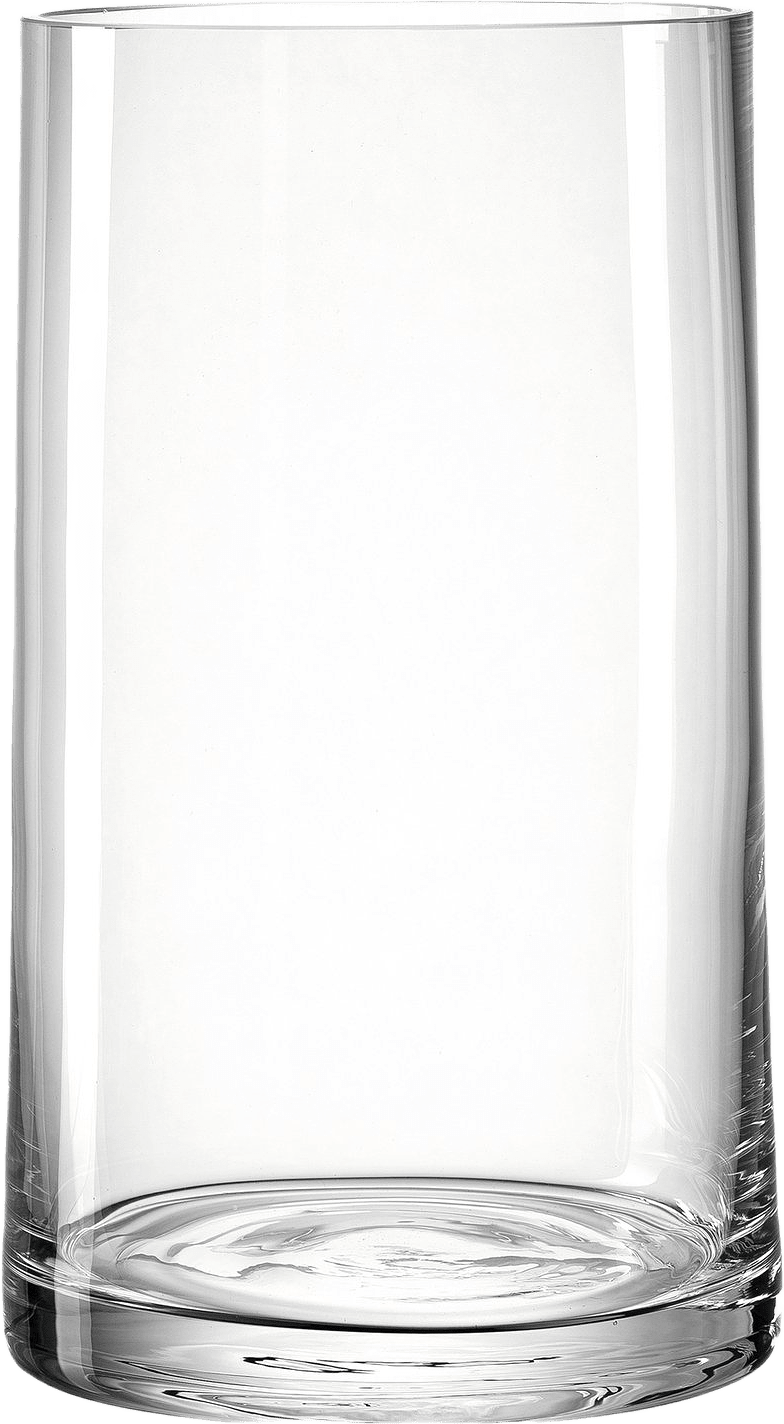 Vase 26 Novara, från Leonardo, i färgen glass.