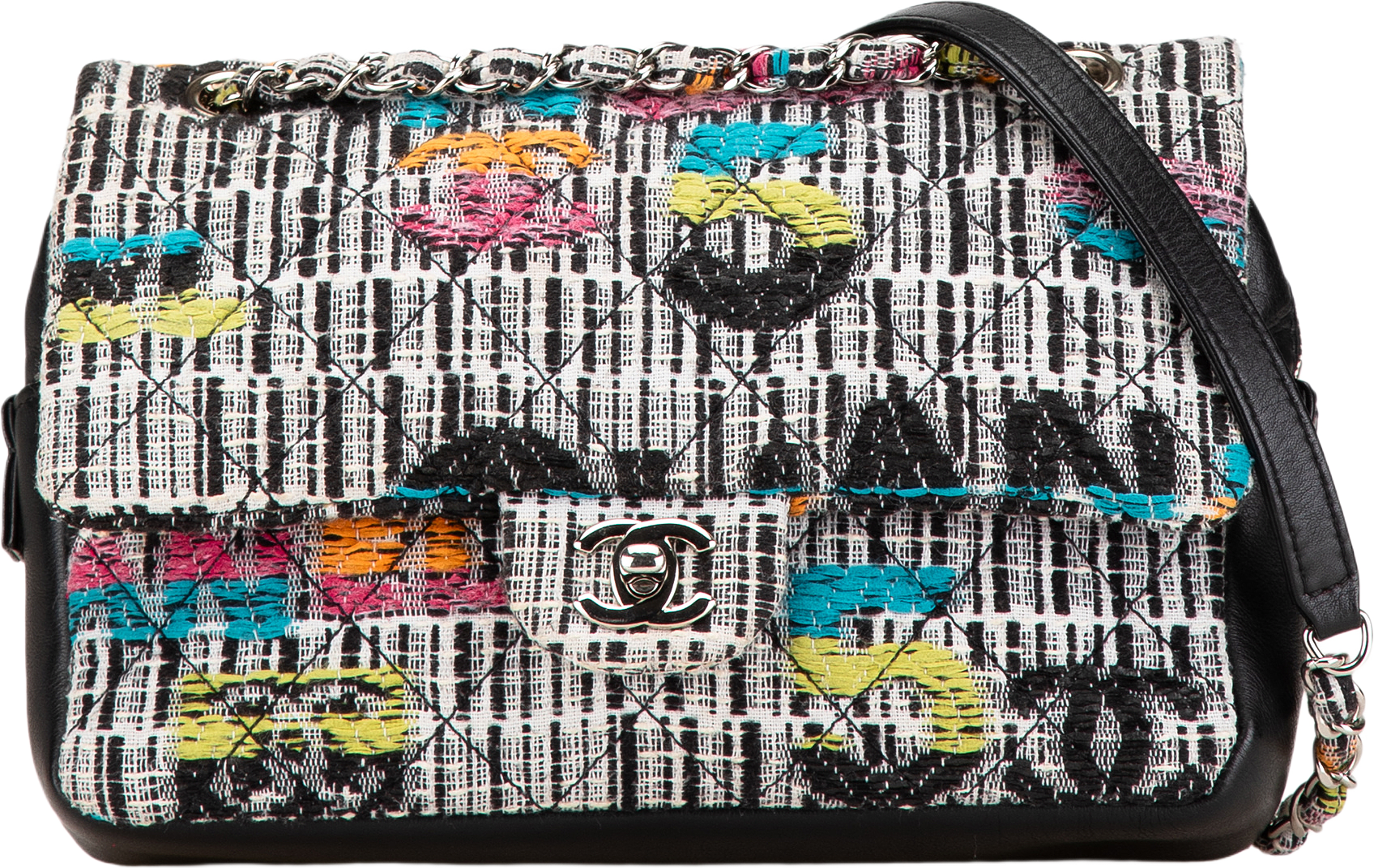 Chanel Tweed Easy Fantasy Flap