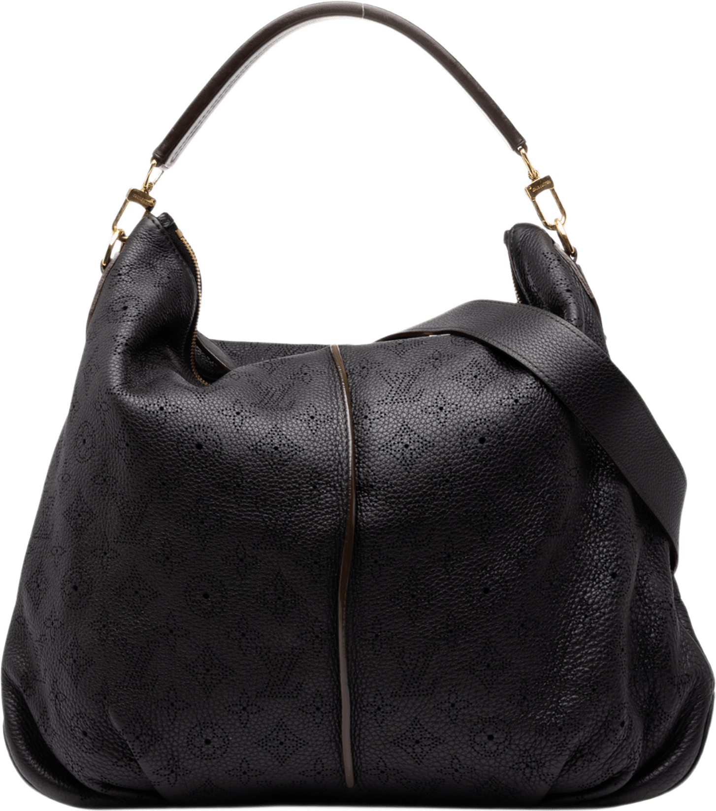 Louis Vuitton Monogram Mahina Selene Mm, från Luxclusif, i färgen svart.