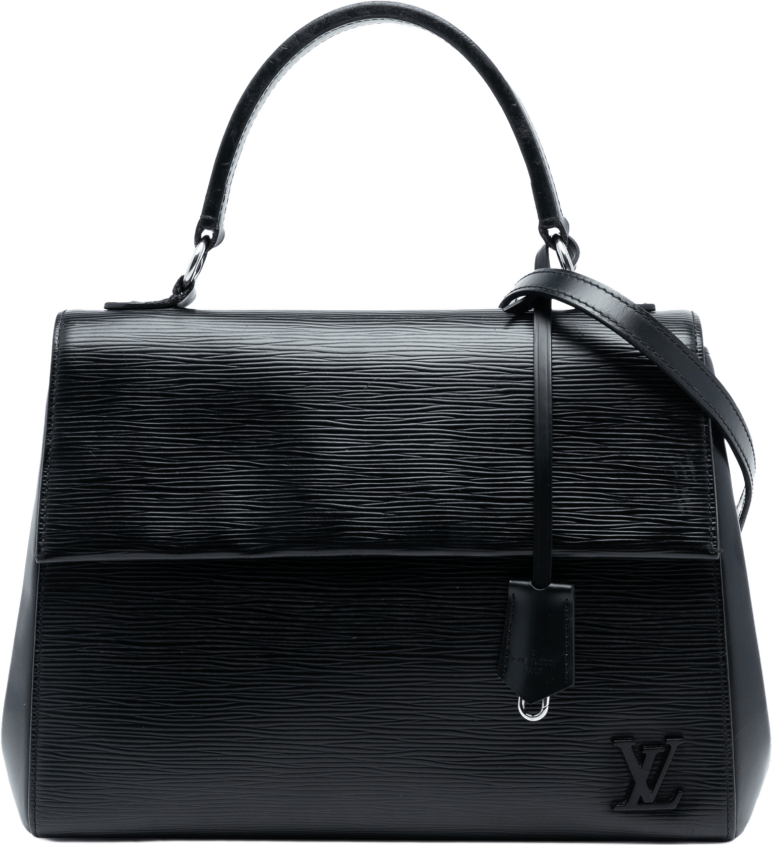 Louis Vuitton Epi Cluny Mm, från Luxclusif, i färgen black.