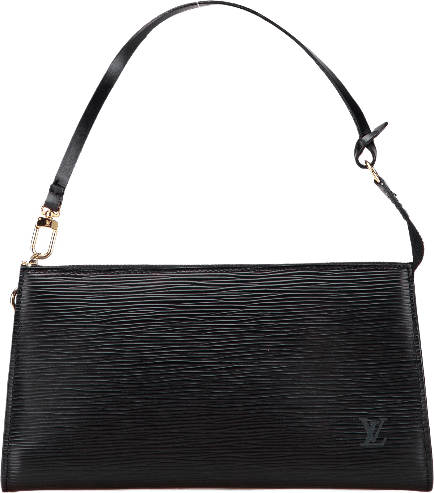 Louis Vuitton Epi Pochette Accessoires, från Luxclusif, i färgen black.