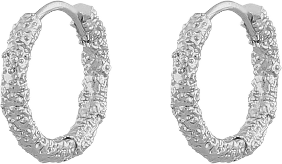 Palma Ring Ear 14 Mm, från SNÖ of Sweden, i färgen plain s.