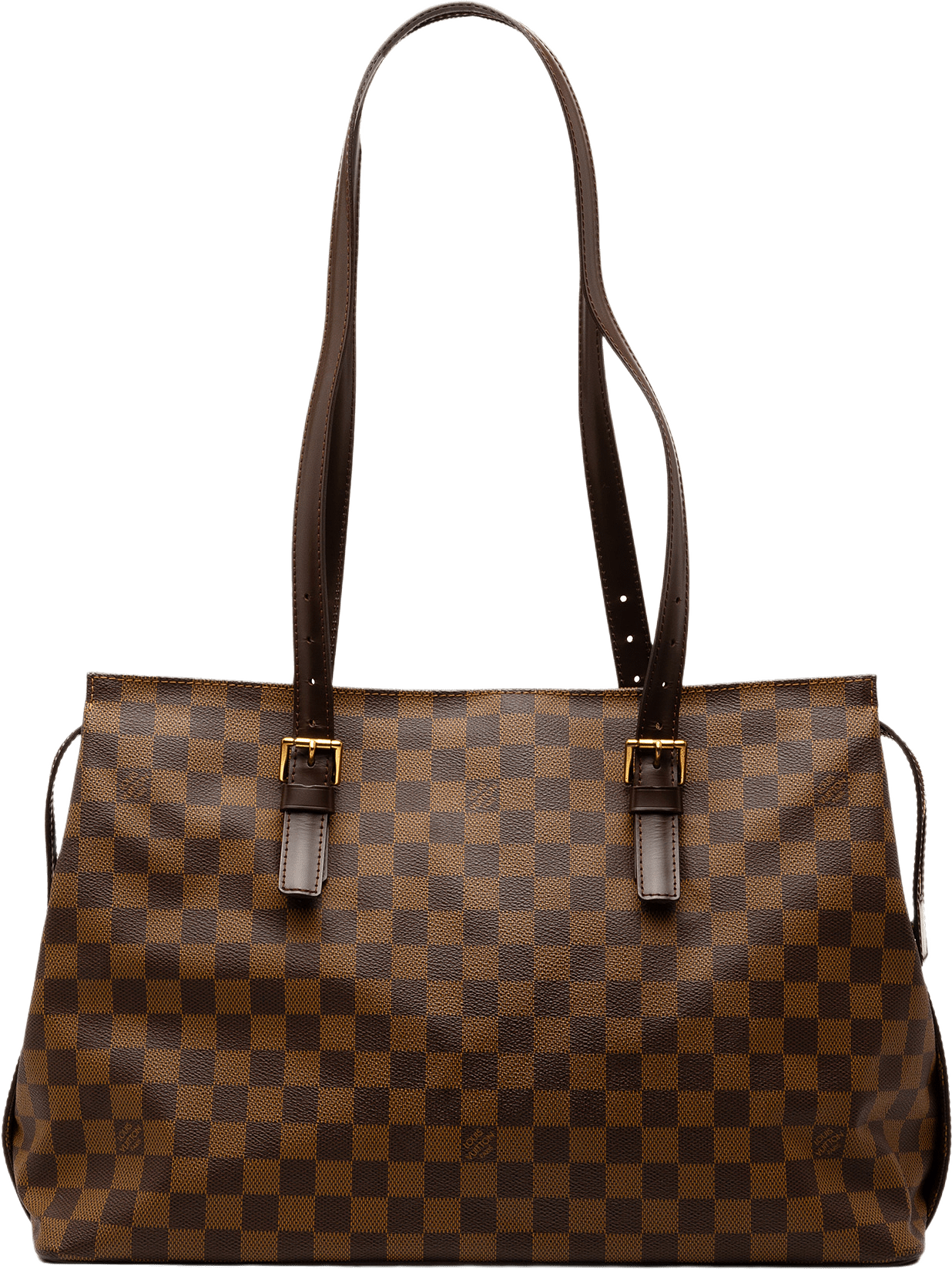 Louis Vuitton Damier Ebene Chelsea, från Luxclusif, i färgen brown.