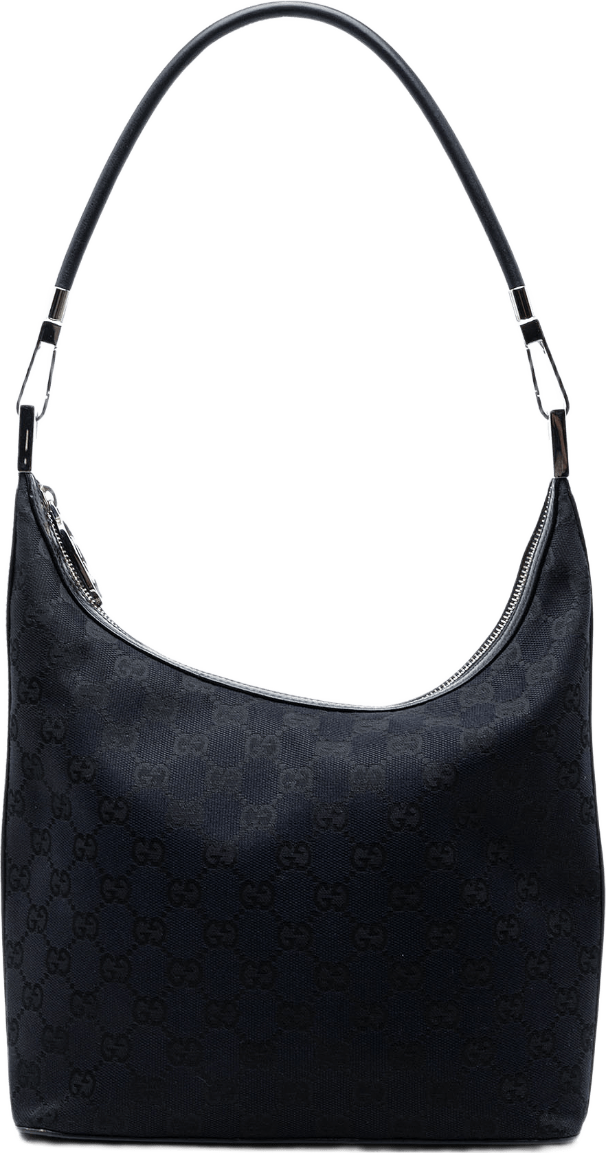 Gucci Gg Canvas Shoulder Bag, från Luxclusif, i färgen navy.