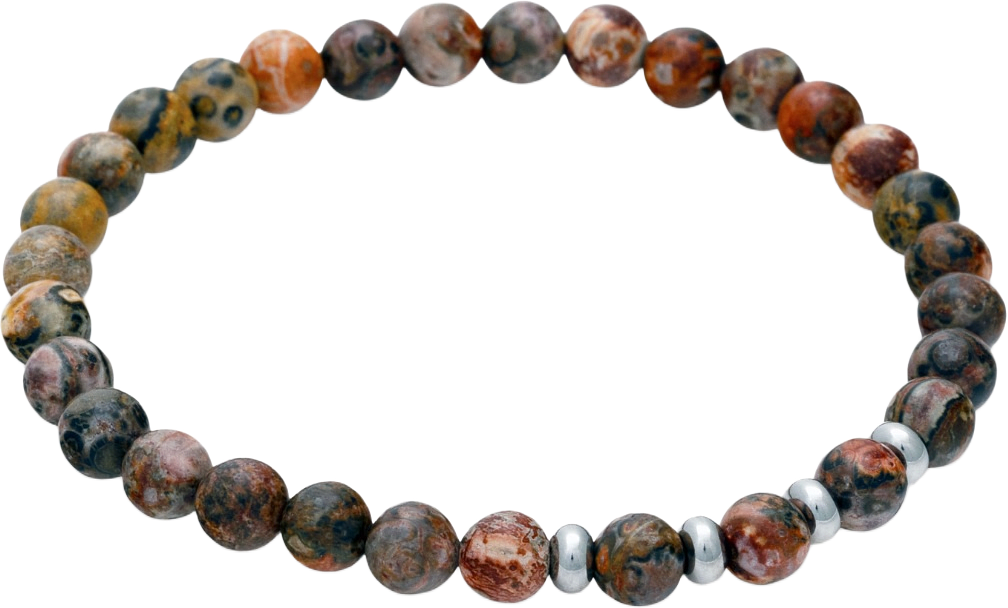 Brendan | Beadsarmband, från by BILLGREN, i färgen red.