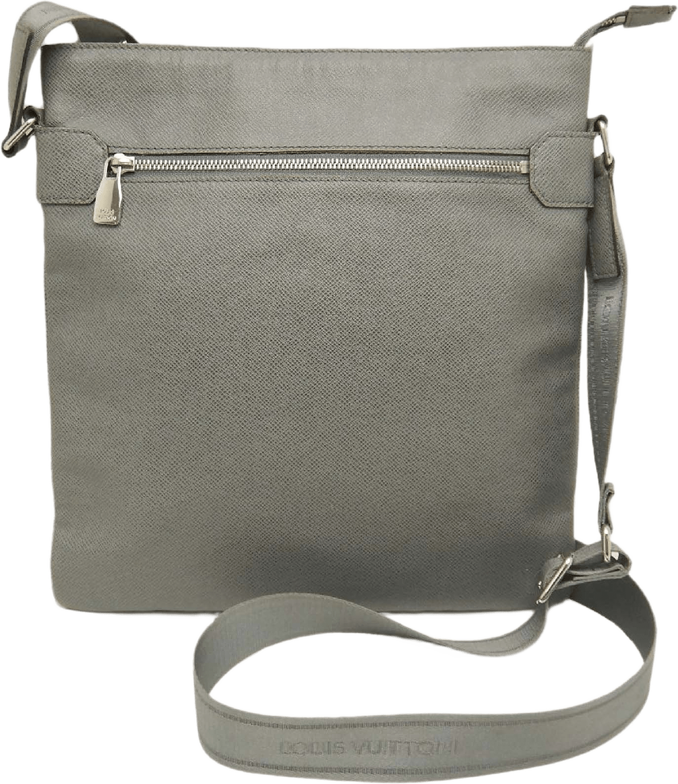 Louis Vuitton Taiga Sasha, från Luxclusif, i färgen gray.