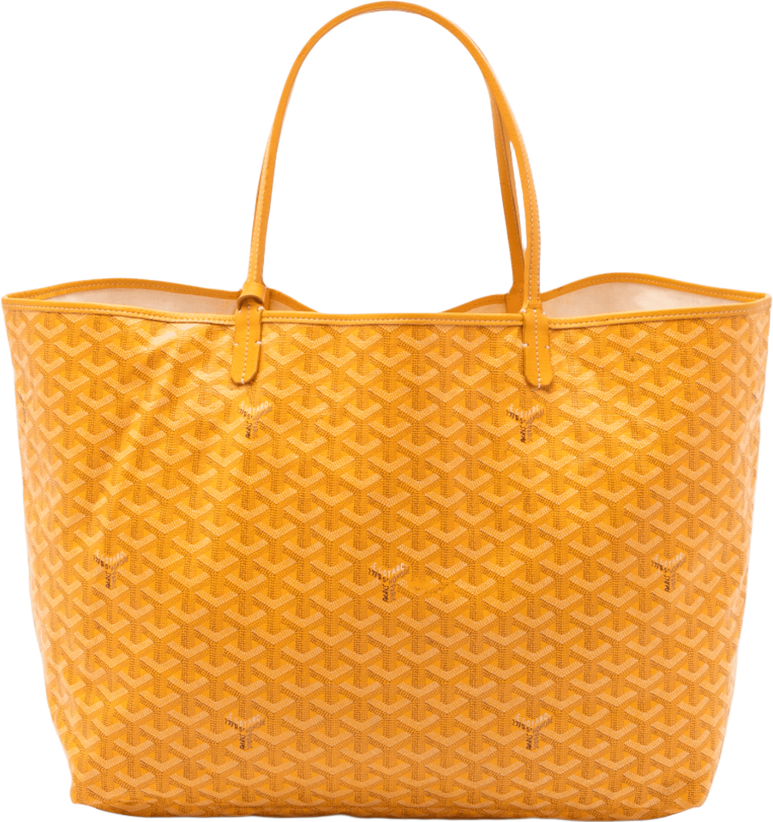 Goyard Goyardine Saint Louis Gm, från Luxclusif, i färgen yellow.
