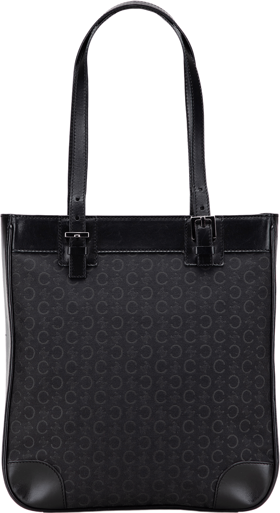 Celine C Macadam Canvas Tote, från Luxclusif, i färgen black.