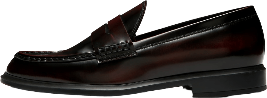 Läder Loafers