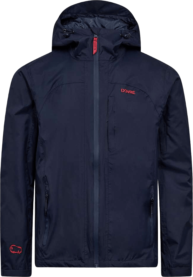 Utomhusjacka | Polyamid | Marinblå, från Dovre, i färgen navy.