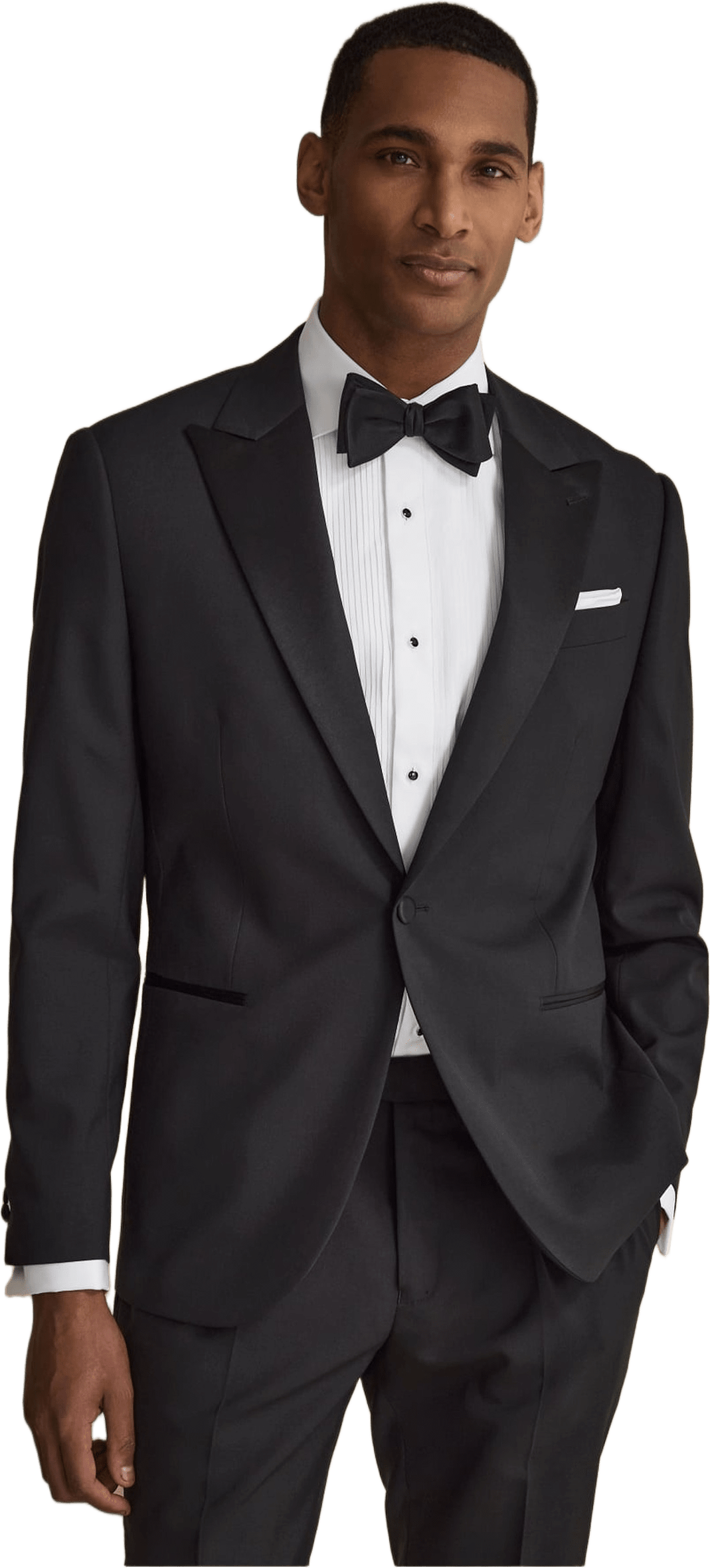 Tuxedo Jacket Dante, från John Henric, i färgen black.