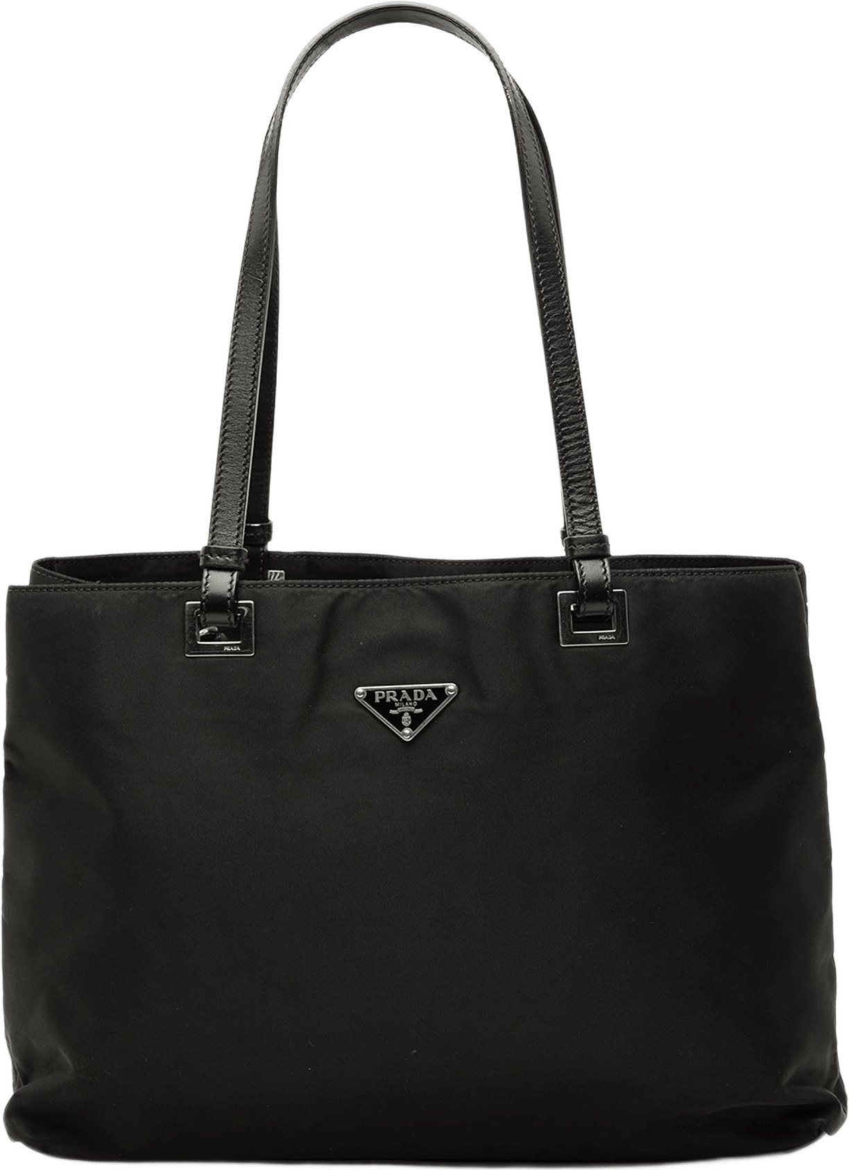 Prada Tessuto Tote, från Luxclusif, i färgen black.