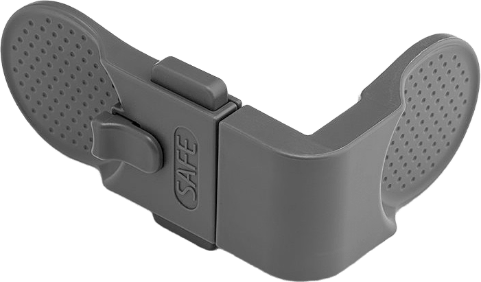 Vinkellås Safetylock Filippa, Homesafety, från HomeSafety, i färgen svartgrå.