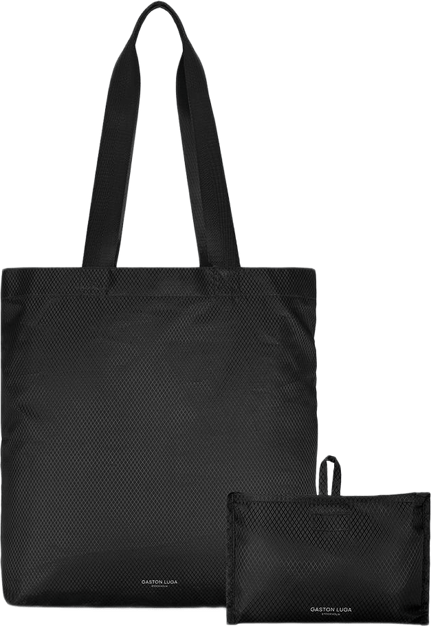 Lightweight Packable Tote, från Gaston Luga, i färgen black.