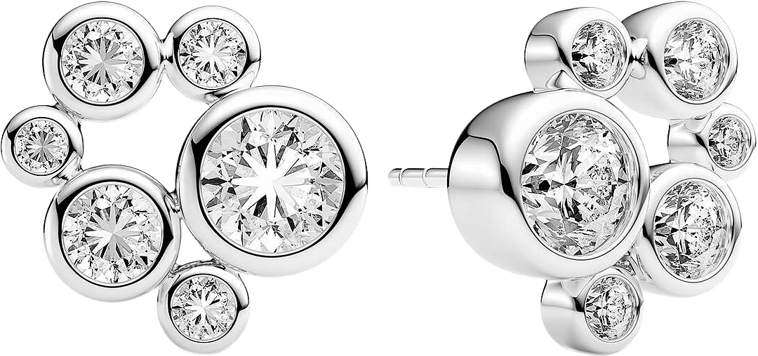 Sardinien Sei Earrings, från Sif Jakobs Jewellery, i färgen silver.