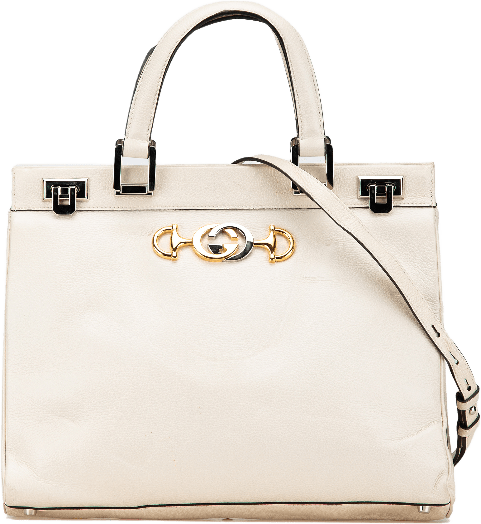 Gucci Medium Zumi Leather Satchel
