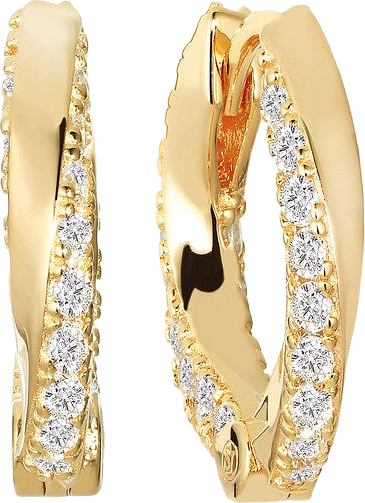 Örhänge Ferrara, från Sif Jakobs Jewellery, i färgen gold.