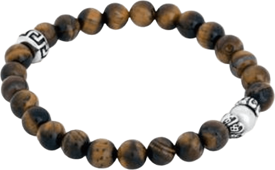 Blake Beaded Bracelet Brown, från by BILLGREN, i färgen brun.