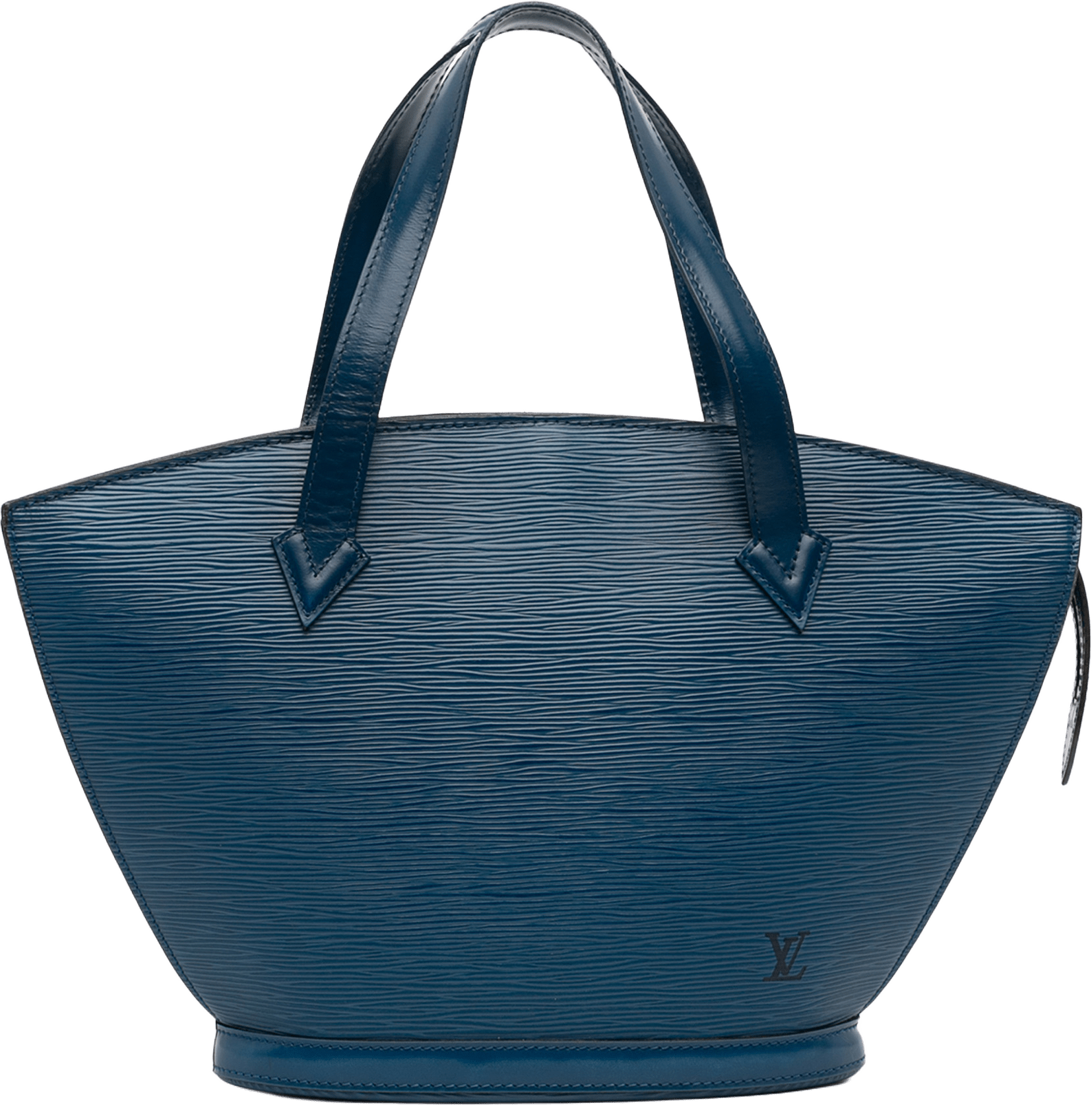 Louis Vuitton Epi Saint Jacques Pm Short Strap, från Luxclusif, i färgen blue.