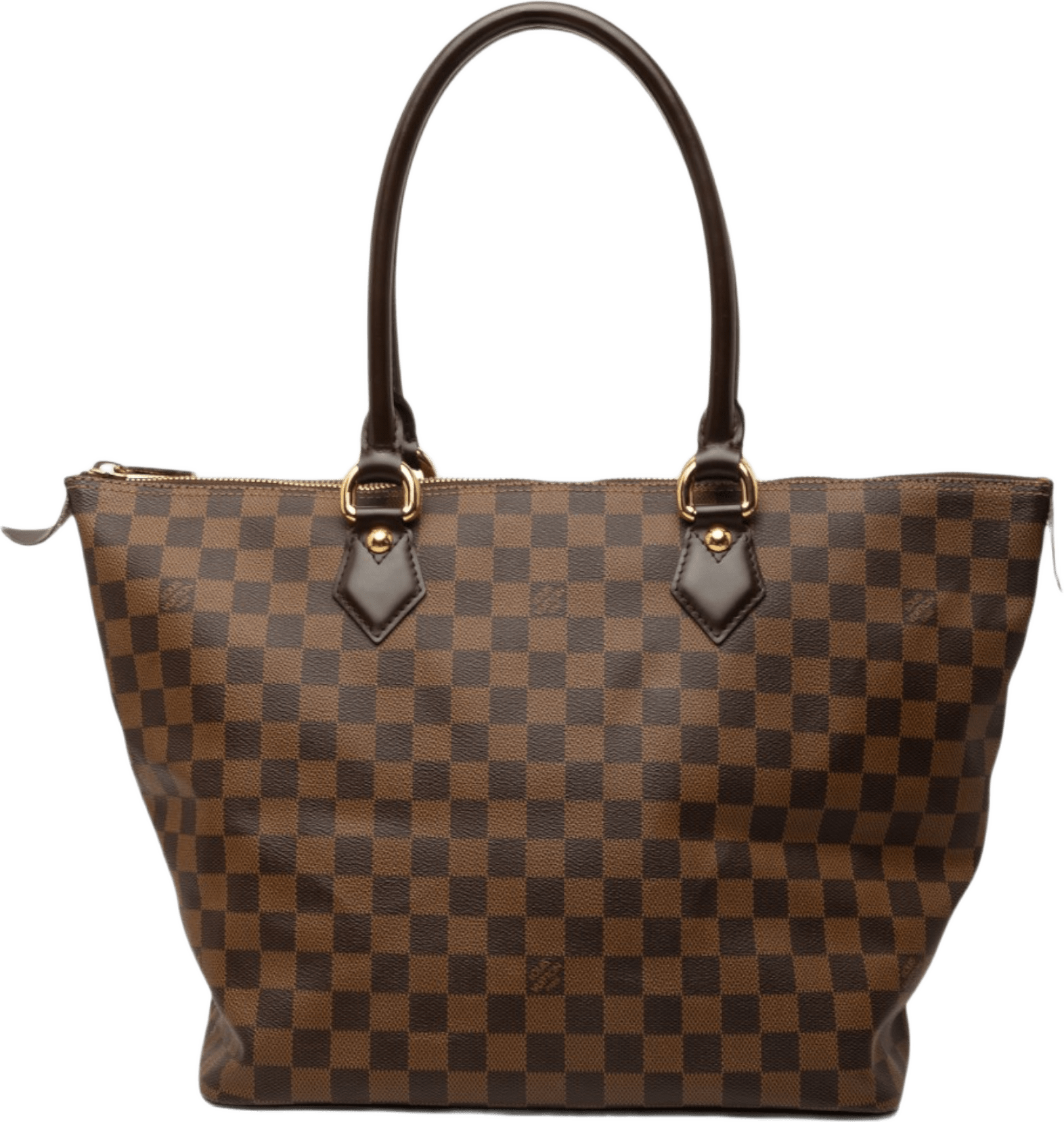 Louis Vuitton Damier Ebene Saleya Mm, från Luxclusif, i färgen brun.