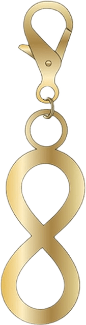 Charm Infinity Gold, från Ideal Of Sweden, i färgen gold.