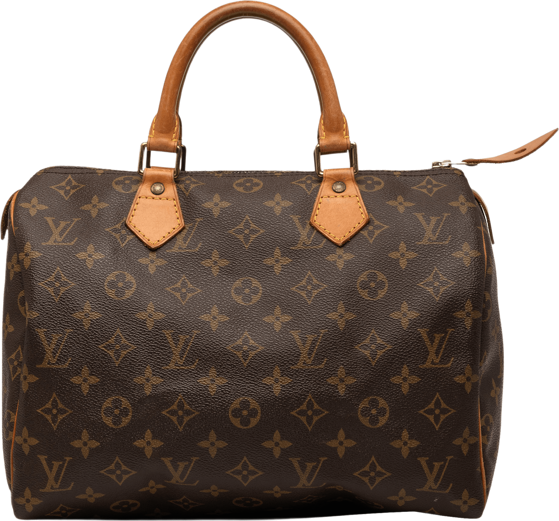 Louis Vuitton Monogram Speedy 30, från Luxclusif, i färgen brown.