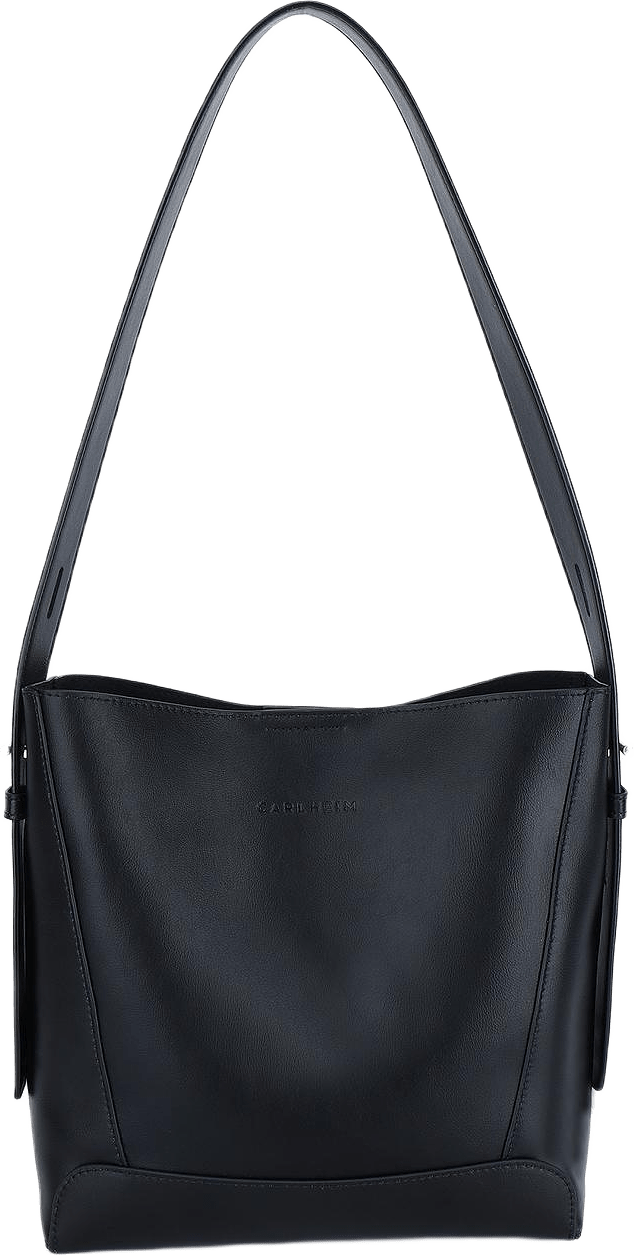 Axelväska Statement, från Carlheim, i färgen svart.