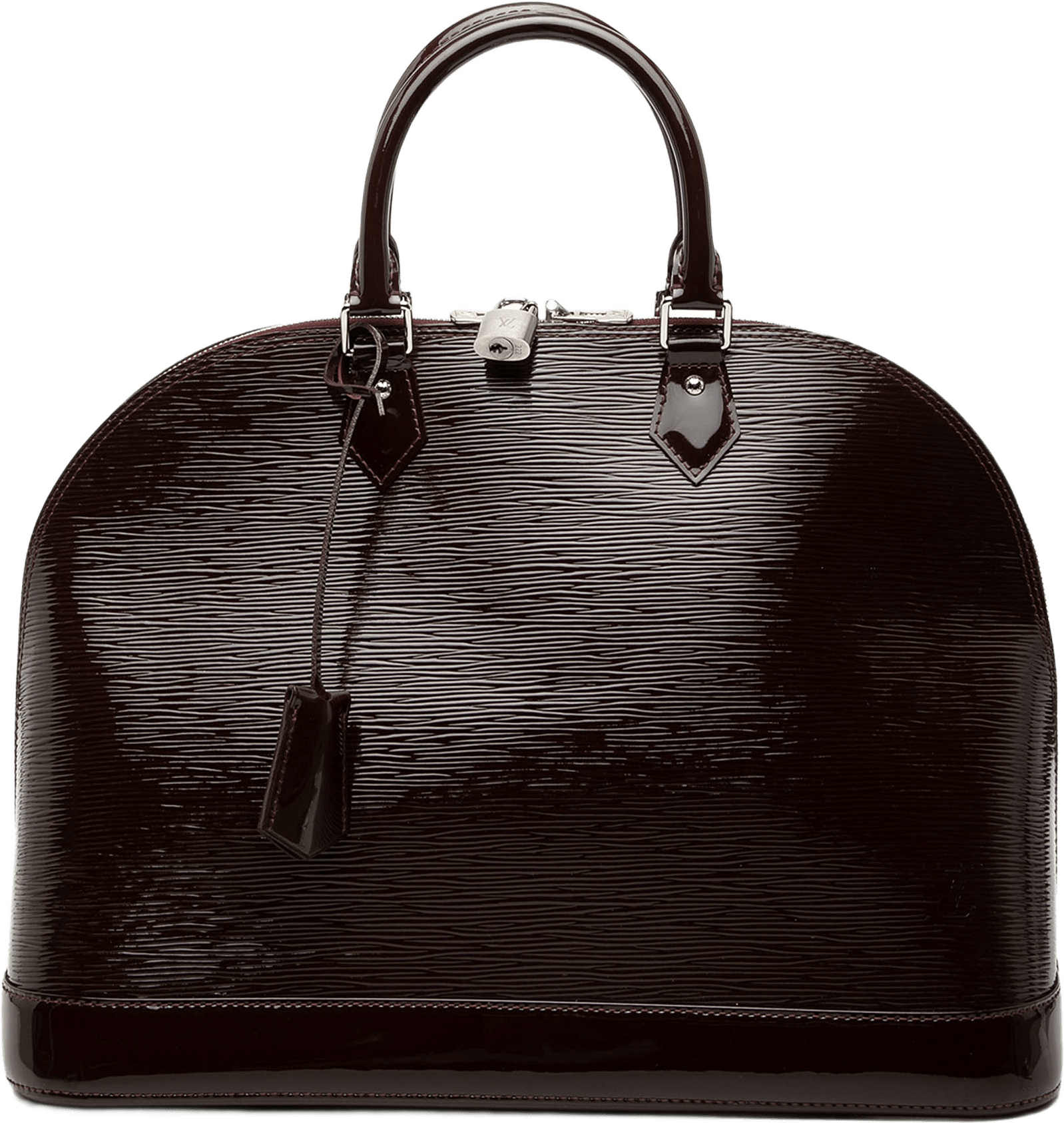 Louis Vuitton Electric Epi Alma Gm, från Luxclusif, i färgen red.