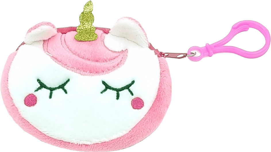 Enhörningsbörs, från Complement Kids, i färgen pink.