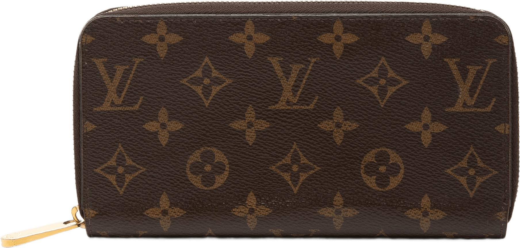 Louis Vuitton Monogram Zippy Long Wallet, från Luxclusif, i färgen brown.