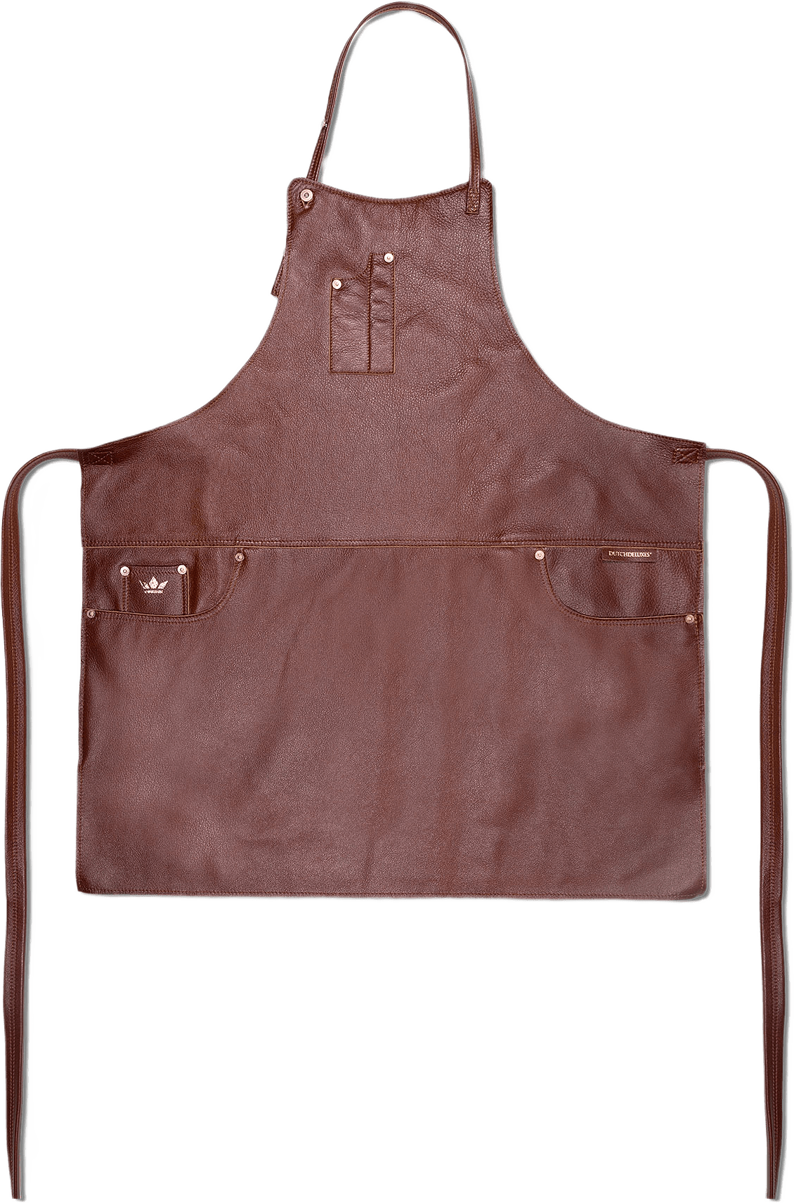 Bbq Förkläde 66 X 68 Cm, från Dutchdeluxes, i färgen brown.