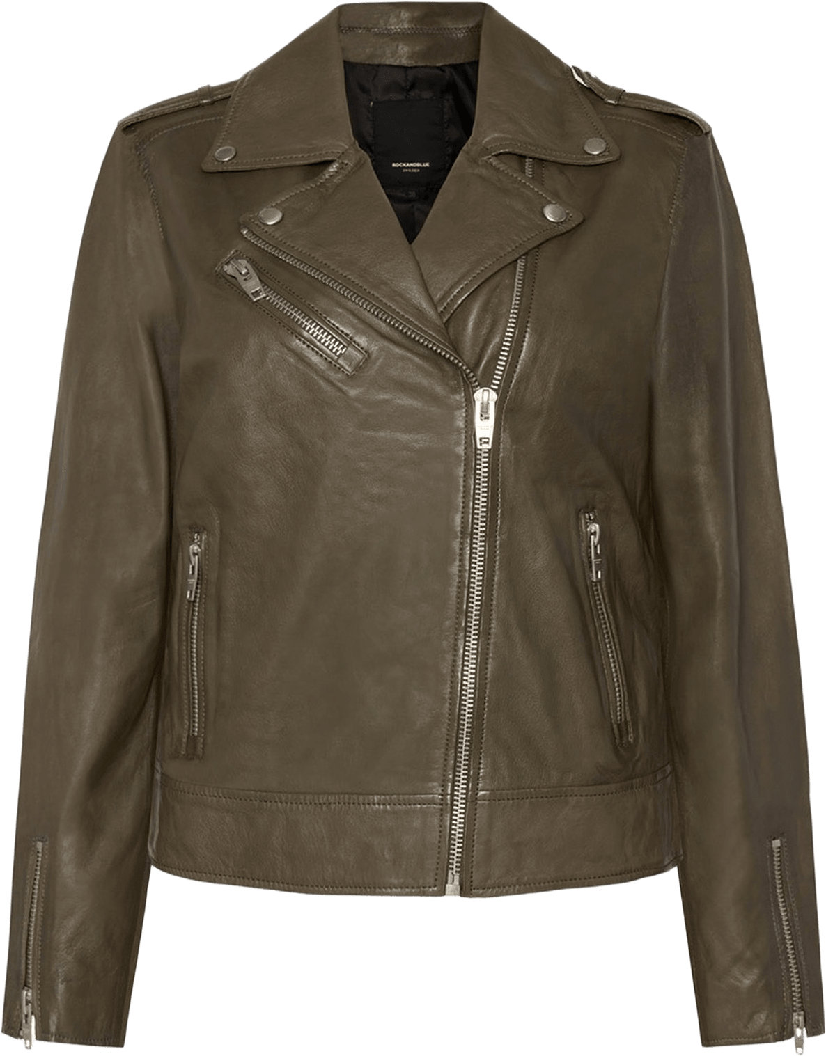 Yaya Jacket, från ROCKANDBLUE, i färgen dusty olive.