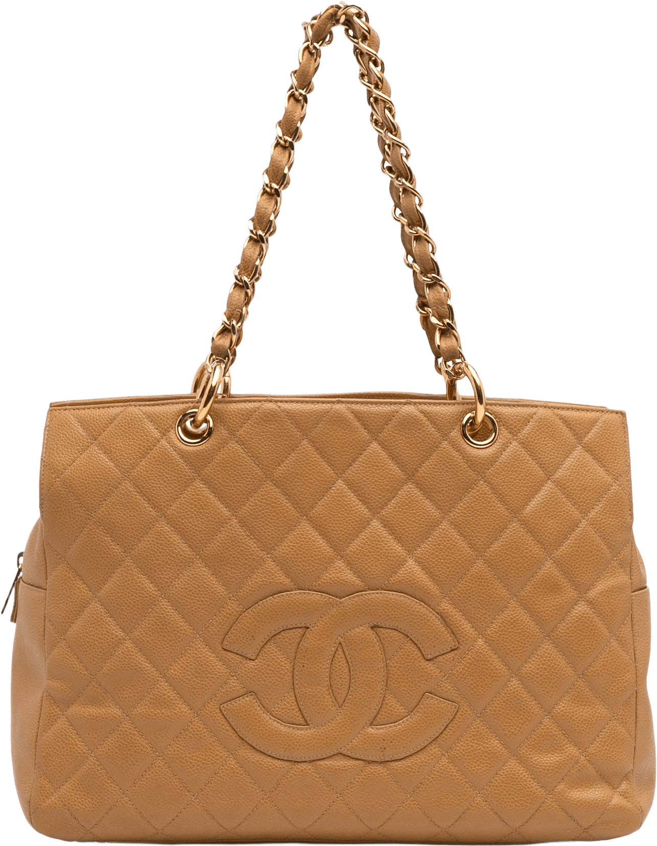 Chanel Grand Cc Caviar Timeless Tote