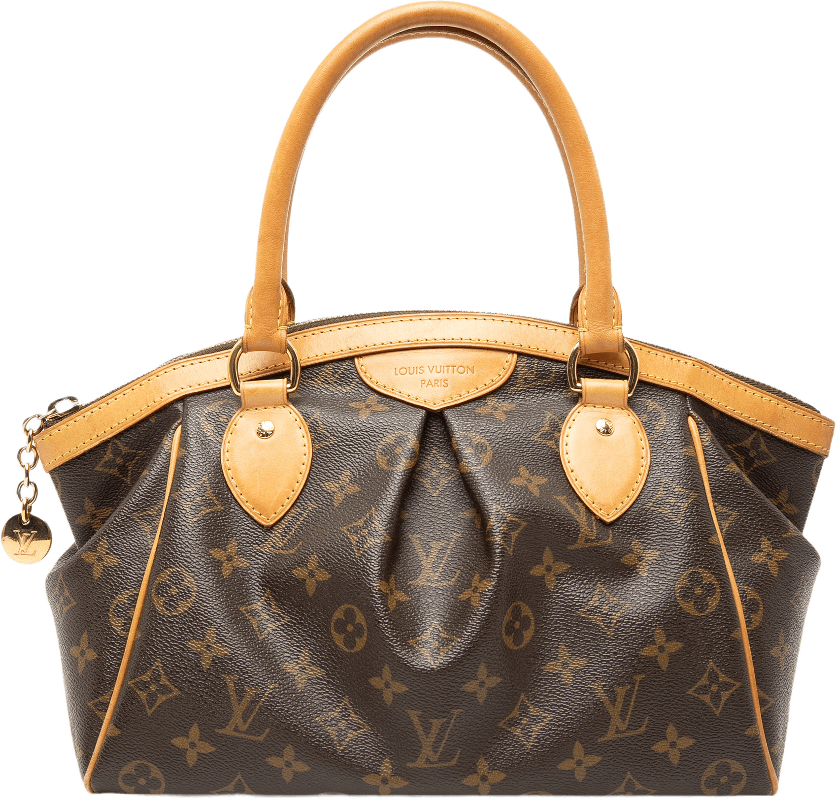 Louis Vuitton Monogram Tivoli Pm, från Luxclusif, i färgen brown.