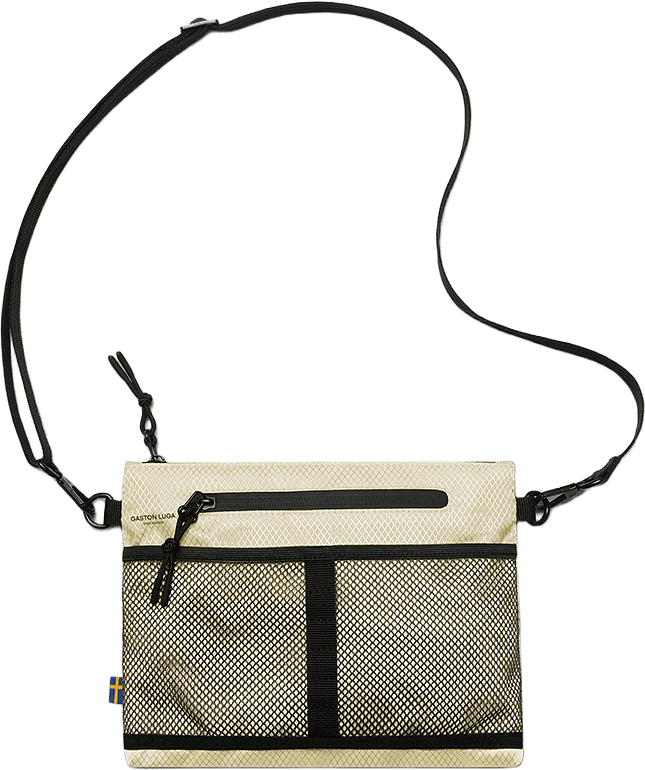 Lightweight Crossbody, från Gaston Luga, i färgen lemonade.