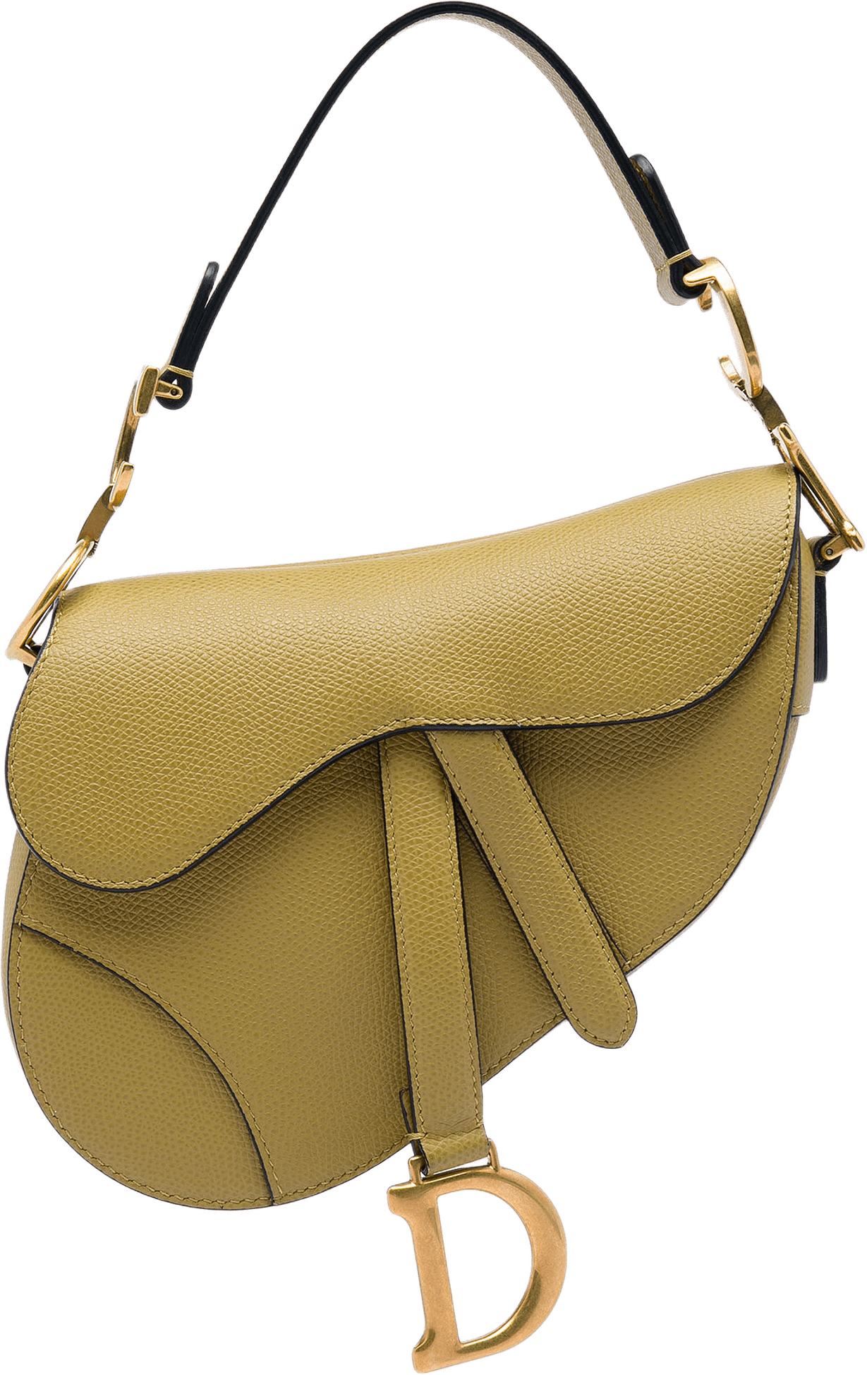 Dior Small Velvet Diorama Flap, från Luxclusif, i färgen grön.