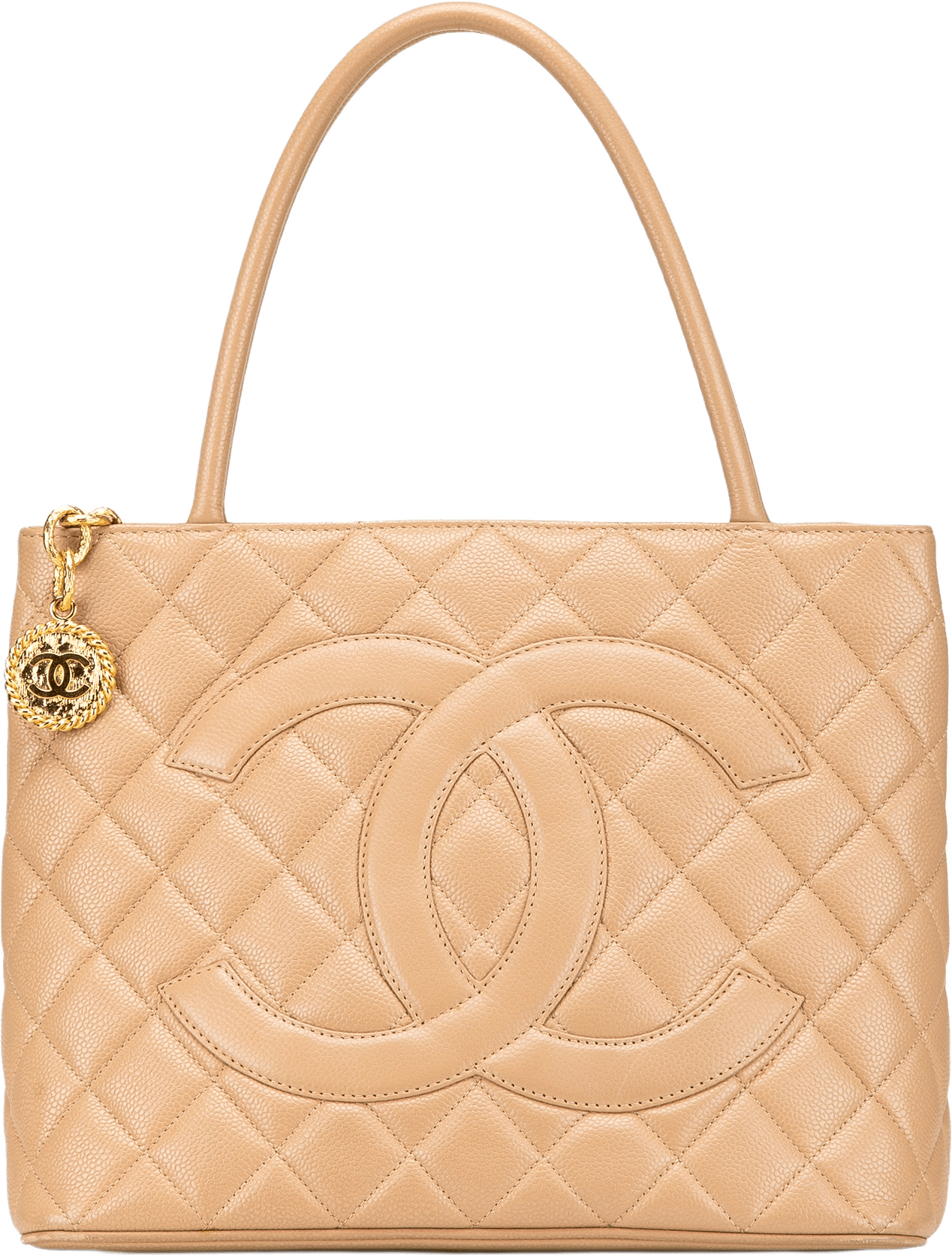 Chanel Caviar Medallion Tote