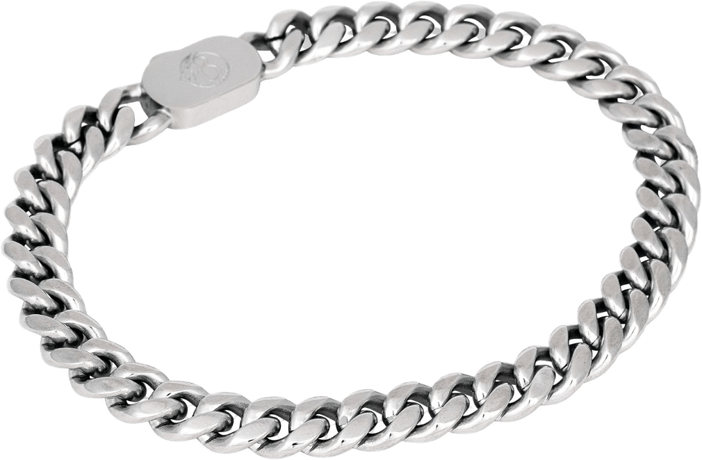 Saxton | Stålarmband | 8 Mm, från by BILLGREN, i färgen steel.