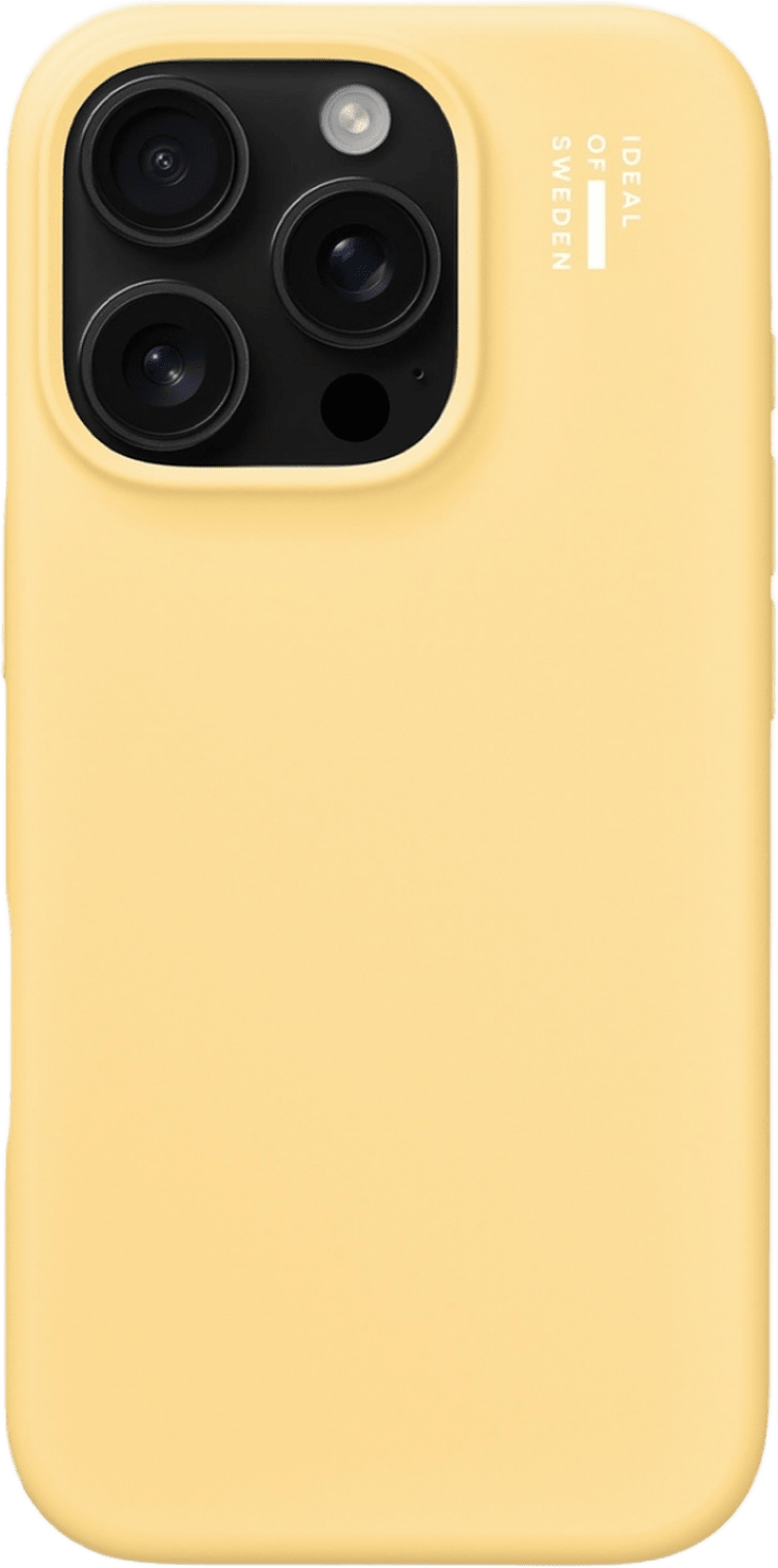 Silicone Case Magsafe Iphone - Soft Lemon